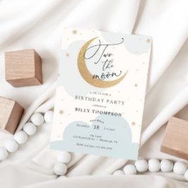 Twee van de uitnodigingen voor de tweede verjaarda