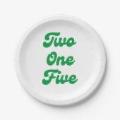 Twee van de vijf Philly Code van het Gebied Papieren Bordje (Voorkant)