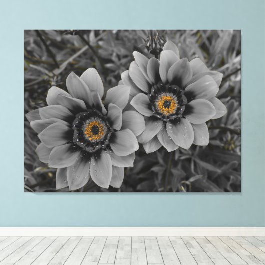 Twee van dezelfde soort canvas afdruk (Insitu (Houten vloer))