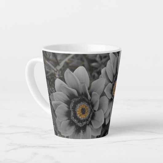 Twee van dezelfde soort latte mok (Linkerhoek)