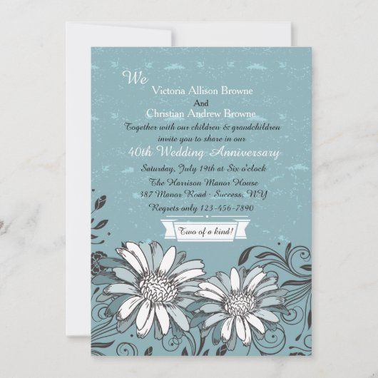 Twee van een soort uitnodiging (Voorkant)