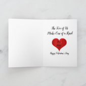 Twee van een soort Valentijnsdag Kaart (Binnen)