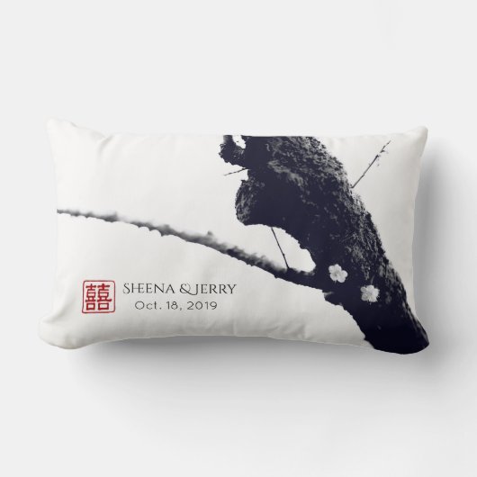 Twee van ons cadeautje voor Chinese bruiloft Kussen (Voorkant)