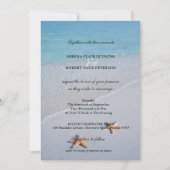 Twee van ons | Ocean Love Starfish Wedding Kaart (Voorkant)