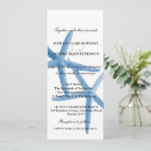 Twee van ons | Ocean Love Starfish Wedding Kaart (Staand voorkant)