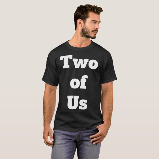 Twee van ons t-shirt (Voorkant volledig)