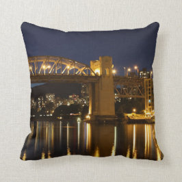 Twee Vancouver-bruggen Kussen