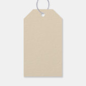 Twee vechtende stieren (van Paulus Potter) Cadeaulabel (Achterkant)