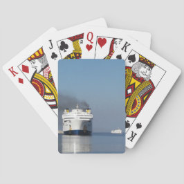 Twee veerboten in Griekenland Bicycle speelkaarten