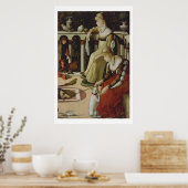 Twee Venetiaanse Dames (panel) Poster (Keuken)