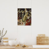 Twee Venetiaanse Dames (panel) Poster (Keuken)
