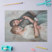 Twee Venetiaanse vrouwen (Italiaanse kunst) Tissuepapier (Craft)