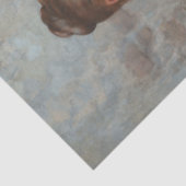 Twee Venetiaanse vrouwen (Italiaanse kunst) Tissuepapier (Detail)