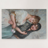 Twee Venetiaanse vrouwen (Italiaanse portretkunst) Legpuzzel (Horizontaal)