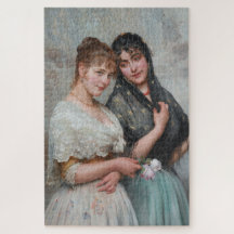 Twee Venetiaanse vrouwen (Italiaanse portretkunst)