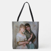 Twee Venetiaanse vrouwen van Eugene de Blaas Tote Bag (Voorkant)