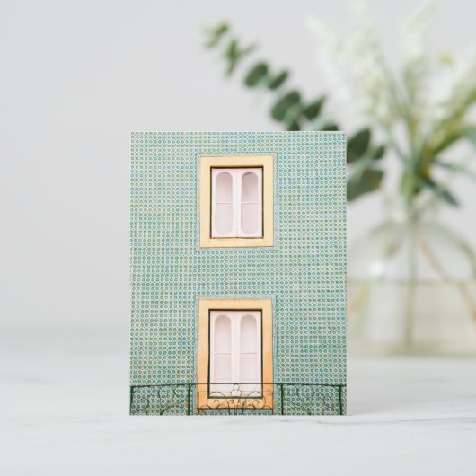 Twee vensters briefkaart (Staand voorkant)