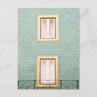 Twee vensters briefkaart