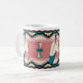 Twee veren koffiemok (Voorkant links)