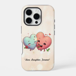 "Twee verenigde harten" iPhone 16 Pro Hoesje
