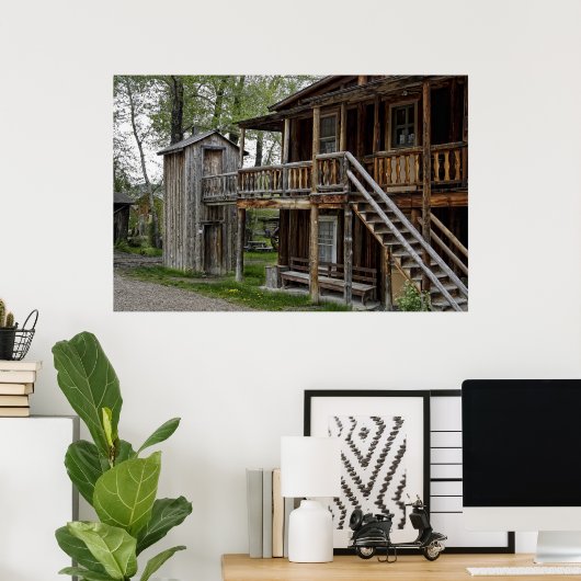 TWEE VERHAAL POSTER (Thuiskantoor)