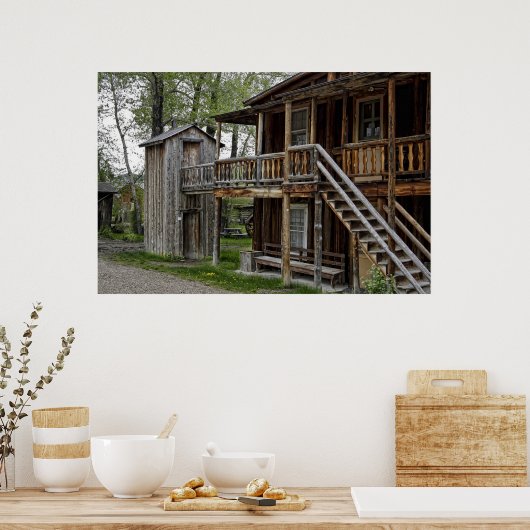 TWEE VERHAAL POSTER (Keuken)