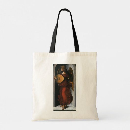 Twee verschillende Angels van Leonardo da Vinci Tote Bag (Achterkant)