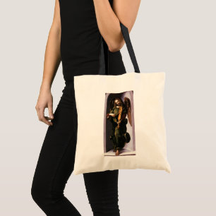 Twee verschillende engelen van Leonardo da Vinci Tote Bag