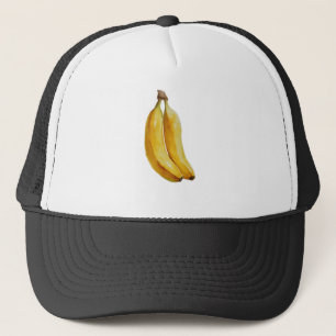 Twee verse bananen in harmonie trucker pet