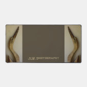 Twee Verweerde Herons Kustbruin  Bureaumat (Voorkant)