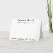 Twee Victoriaans kinderen Kerstengelen Feestdagen Kaart (Achterkant)