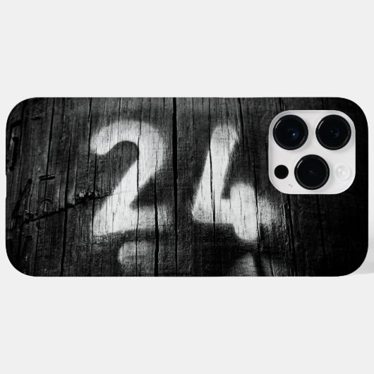 twee vier post Case-Mate iPhone case (Achterkant (horizontaal))