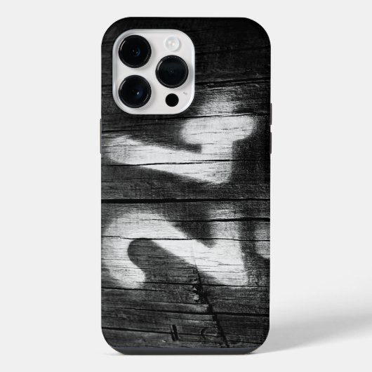 twee vier post iPhone hoesje (Achterkant)