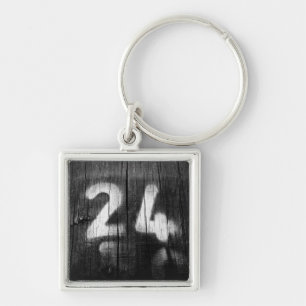 twee vier post sleutelhanger