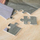 Twee Vietnam Era-werkpaarden Legpuzzel (Zijkant)