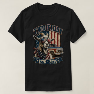 Twee Vijftig USA 250e Verjaardag Patriottisch Ontw T-shirt