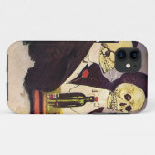 Twee Vintage Skeletten Case-Mate iPhone Case (Achterkant (horizontaal))