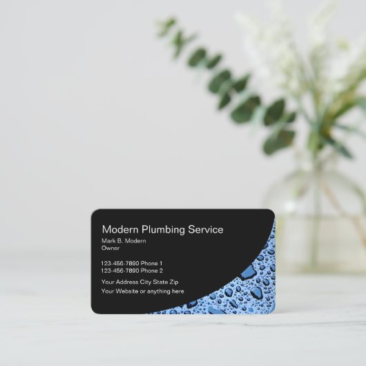 Twee Visitekaartjes voor zijaanstekers (Staand voorkant)