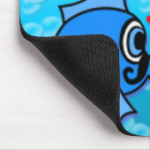 Twee viskussen, onderwaterscène muismat (Hoek)