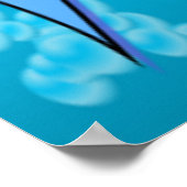 Twee viskussen, onderwaterscène poster (Hoek)