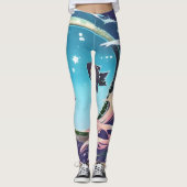 Twee vissen leggings (Voorkant)