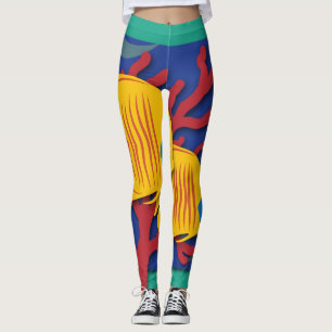 Twee vissen leggings