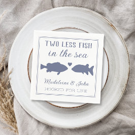 Twee Vissen Minder In De Zee Bruids- en Bruiloftfe Servet