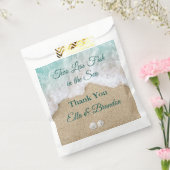 Twee Vissen Minder in de Zee Dank Je Bedankzakje (Gezegeld)