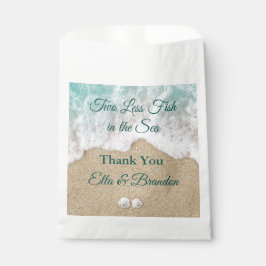 Twee Vissen Minder in de Zee Dank Je Bedankzakje