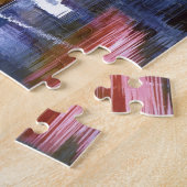 Twee vissers aan het meer legpuzzel (Zijkant)