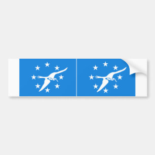 TWEE vlag van Corpus Christi Bumpersticker