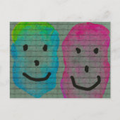 Twee vlakken briefkaart (Voorkant)