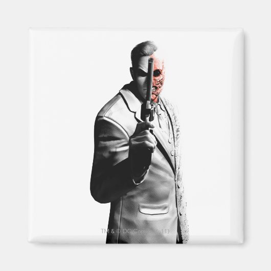 Twee vlakken magneet (Voorkant)