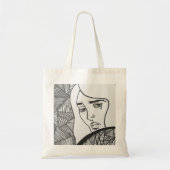 Twee vlakken tote bag (Voorkant)
